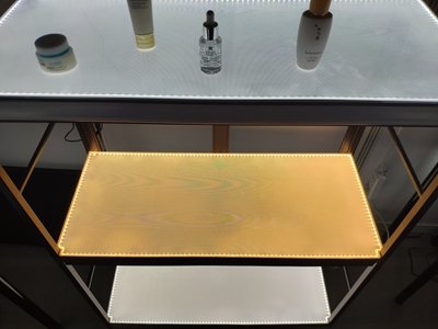 LED Panel Work As A Shelf